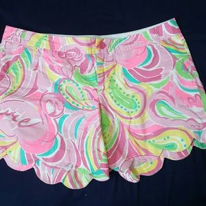 Lilly pulitzer shorts size 8