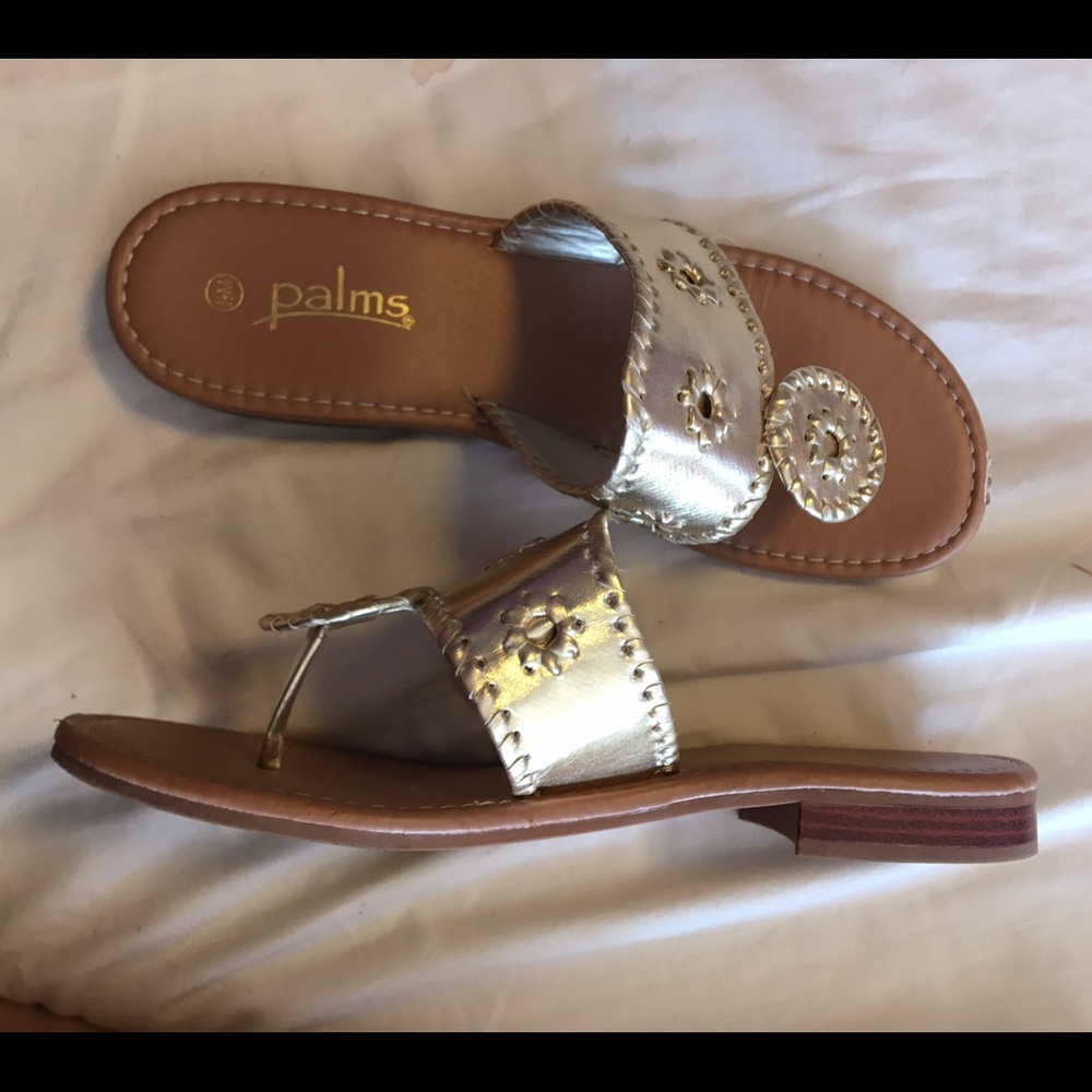 Gold jack rogers look a likes