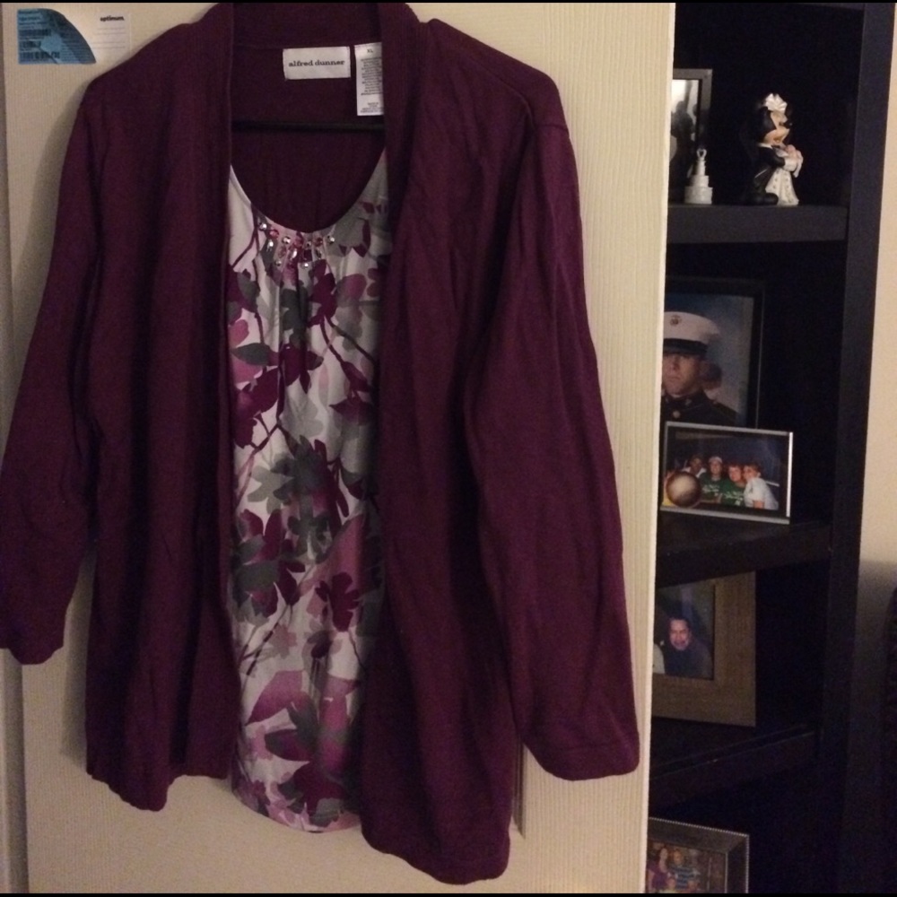 Sweater/cami combo