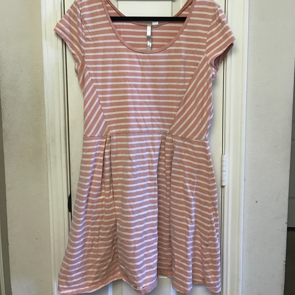 Striped T-Shirt Dress