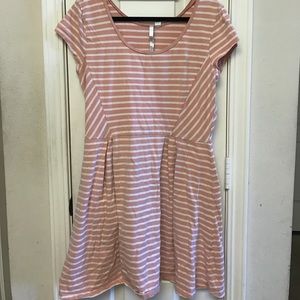 Striped T-Shirt Dress