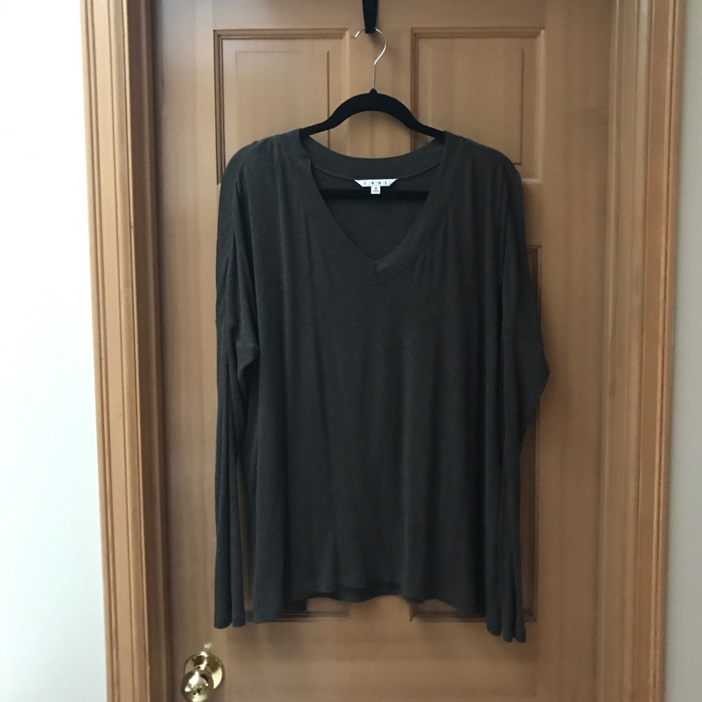 CAbi brown sweater