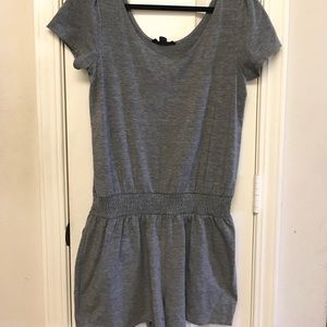 Gray Romper