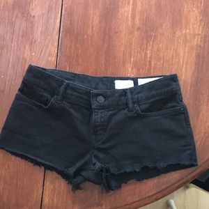 All saints denim shorts