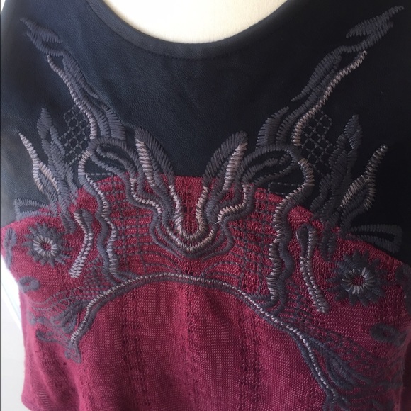 Free People NWT Sleeveless Tunic, Laced back open - Picture 2 of 8
