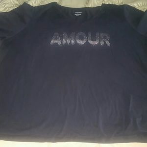Amour bling top