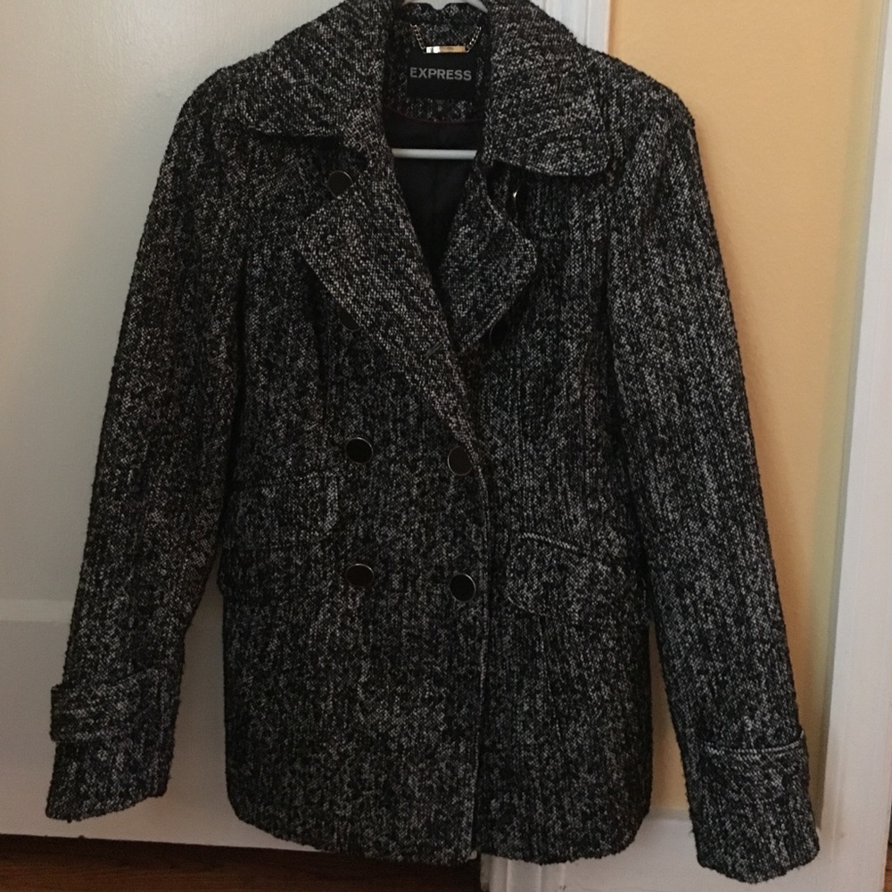 Express Tweed Coat
