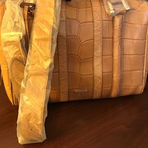 Burberry alligator purse