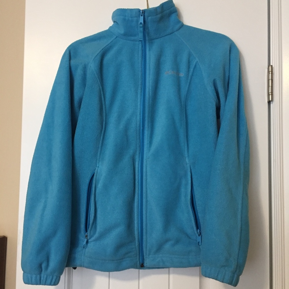 Blue Columbia fleece