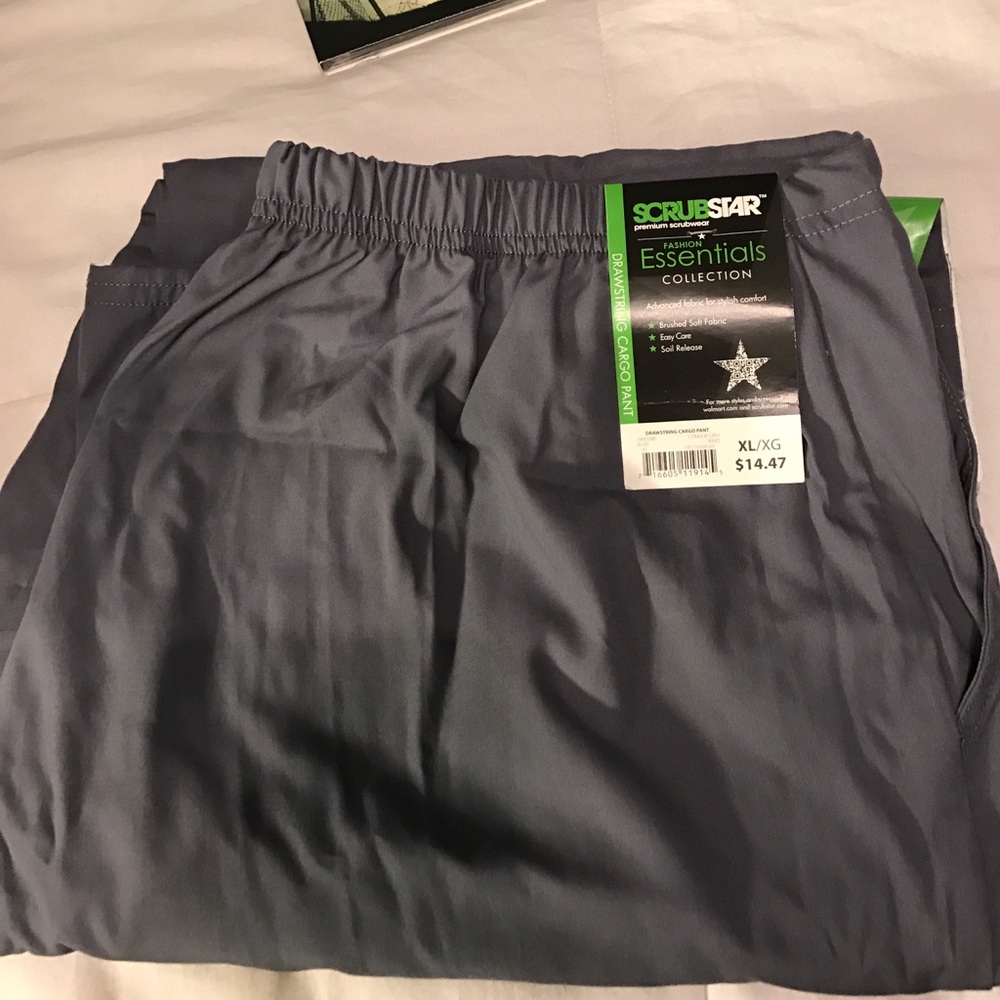 Cargo style scrub pants