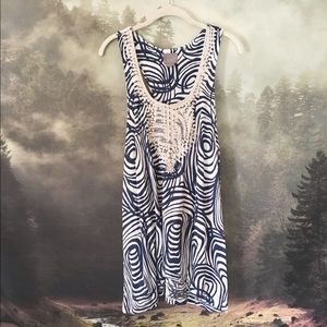 Anthropologie native print tank
