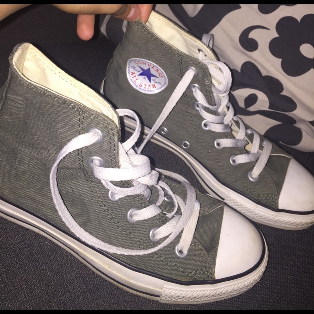 Army Green Converse