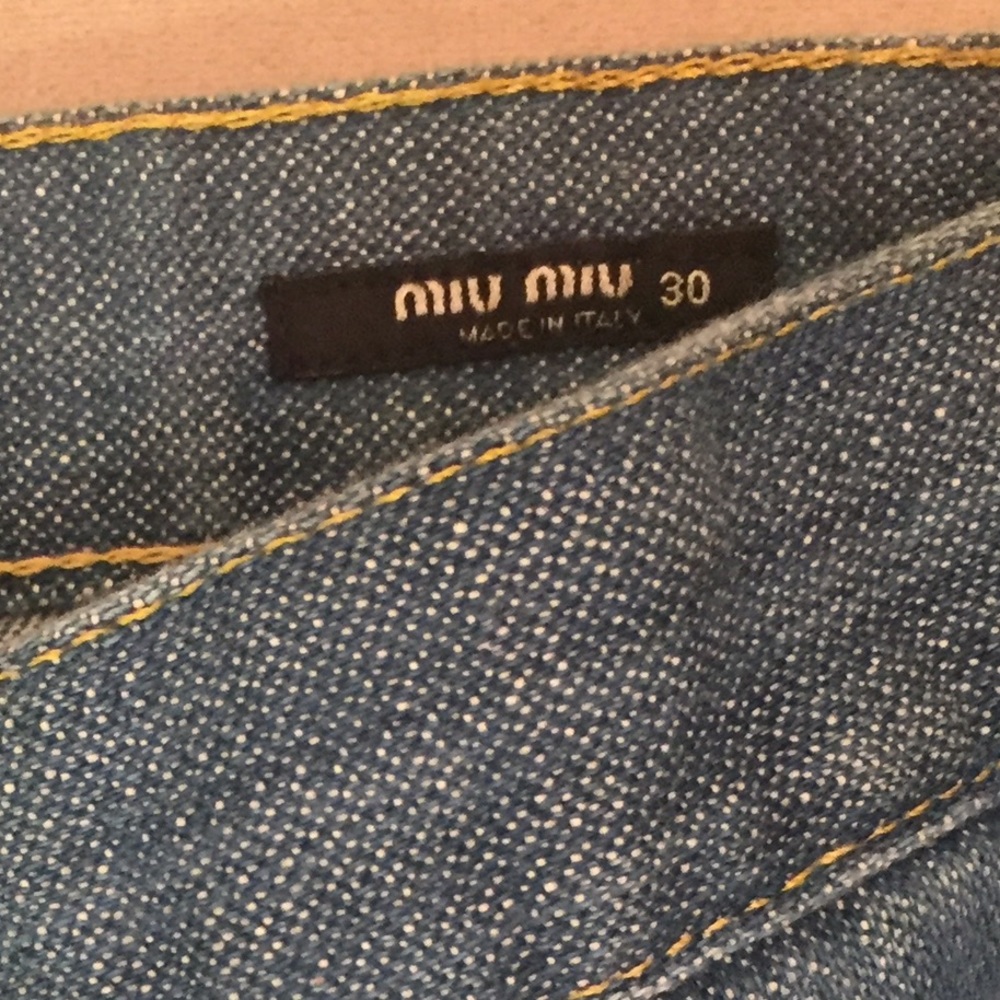 Miu Miu Jeans size 30 - Picture 3 of 3