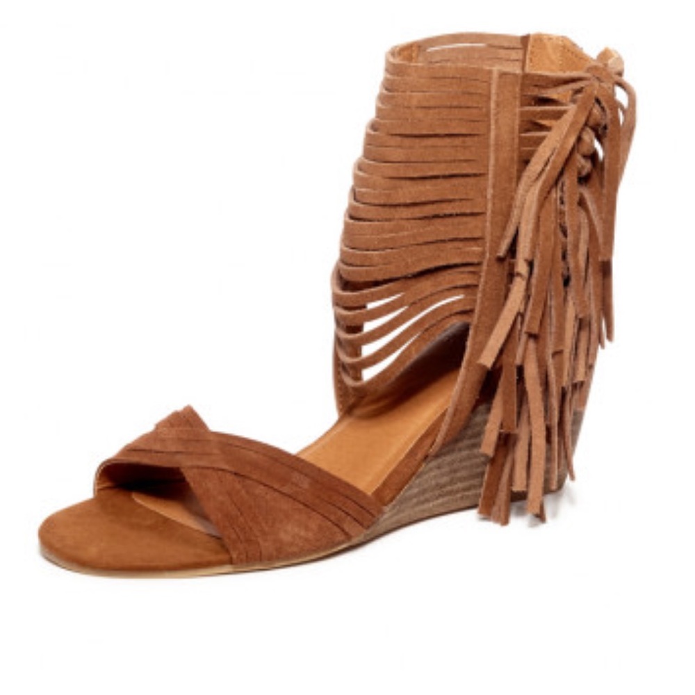 Yellowbox Kenzie Fringe Wedge