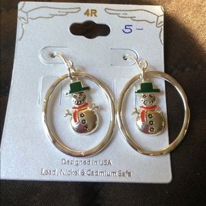 Christmas earrings