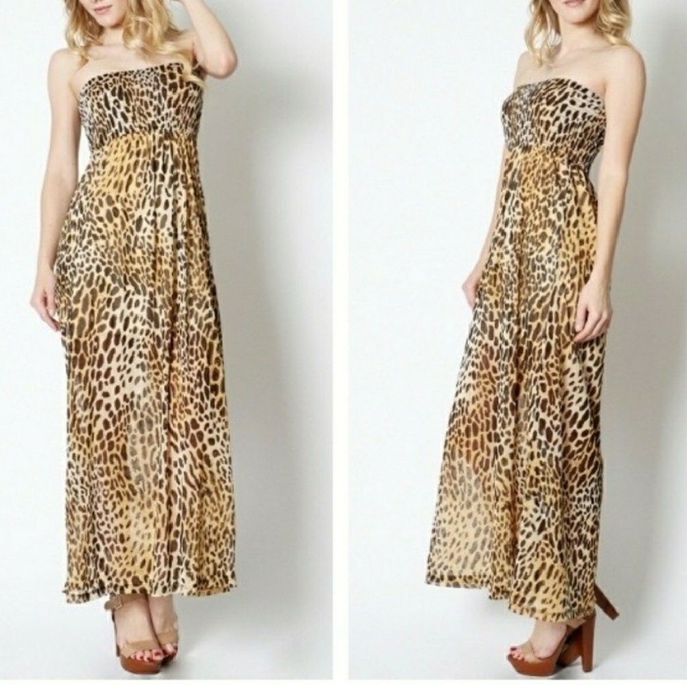 Leopard Maxi Dress