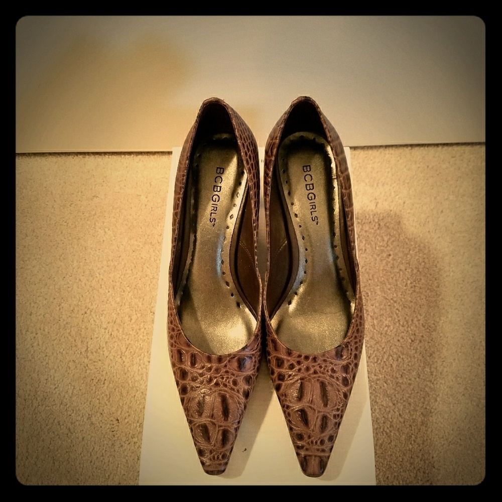 BCBGirls low profile heels