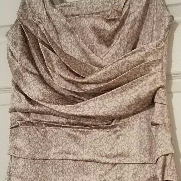 Express Rouched Dress (silver) - Picture 3 of 4