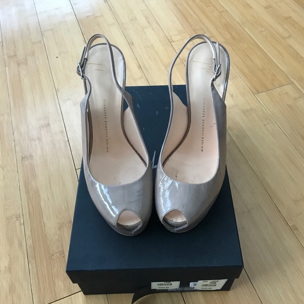 Giuseppe Zanotti Monro slingback in Sand