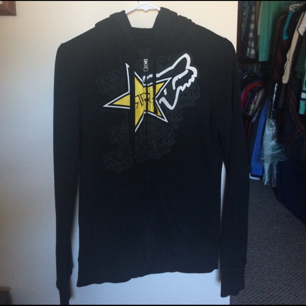 Fox Riders Co/Rockstar Hooded Sweatshirt/Hoodie