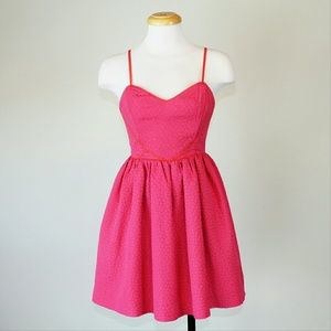 NWOT UO Cooperative Heart Skater Dress