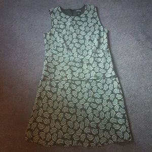 Beautiful navy and aqua paisley skirt, top