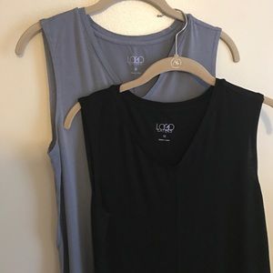 LOGO Layers tank tops set of 2