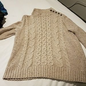 Mockneck sweater