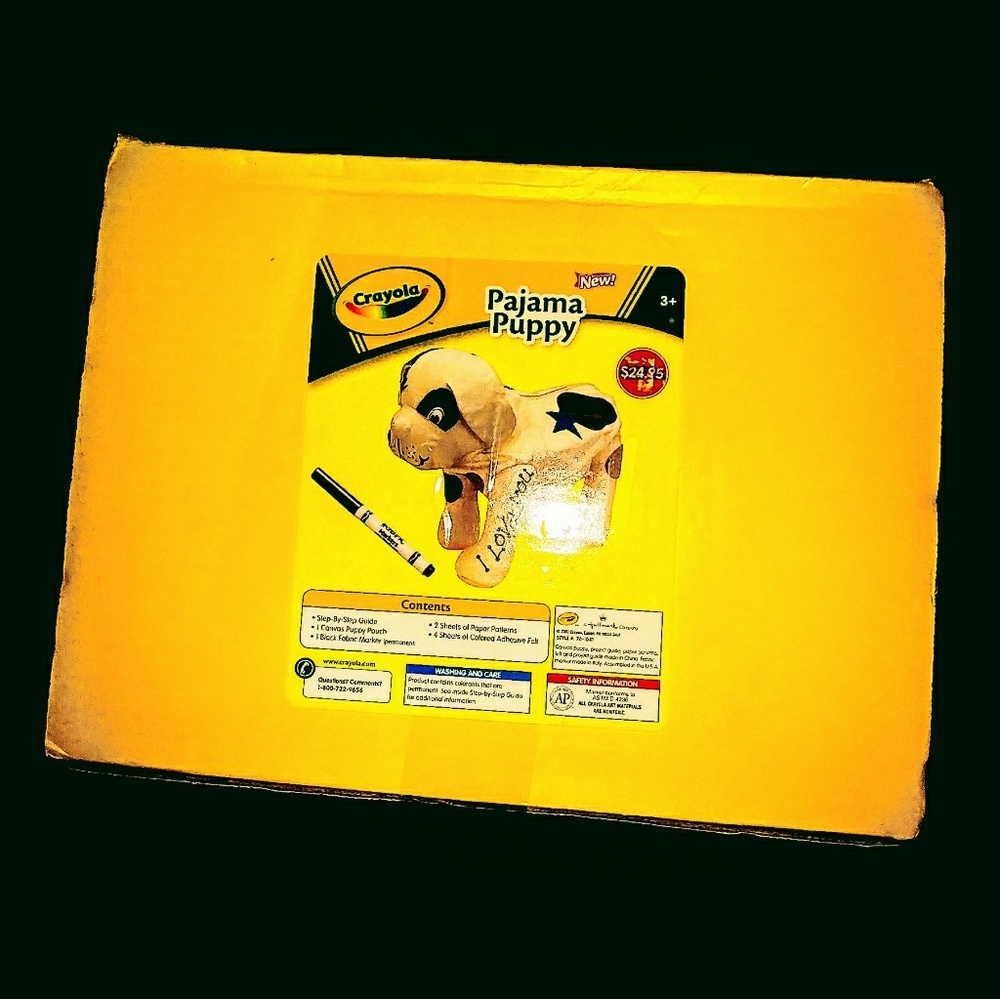 Brand New in Box Crayola Pajama Puppy