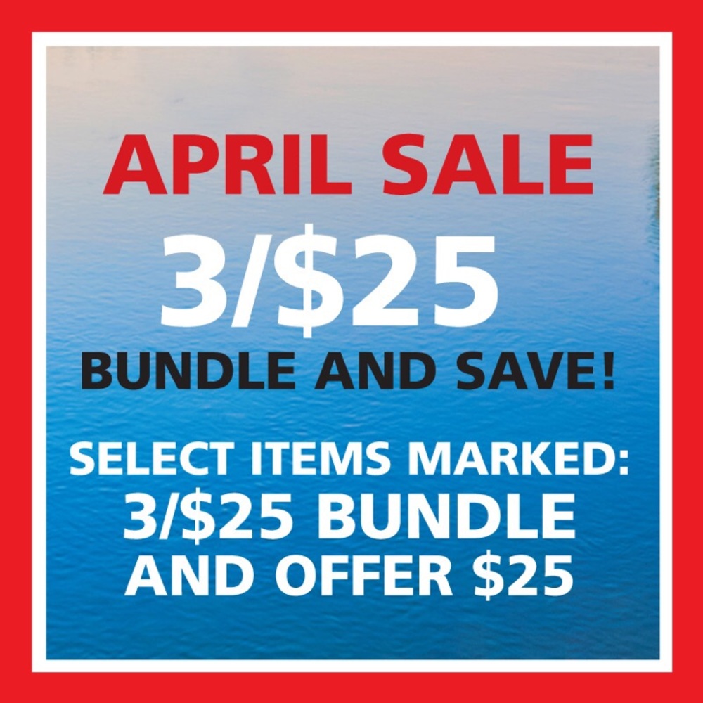 Sale 3/$25