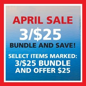Sale 3/$25