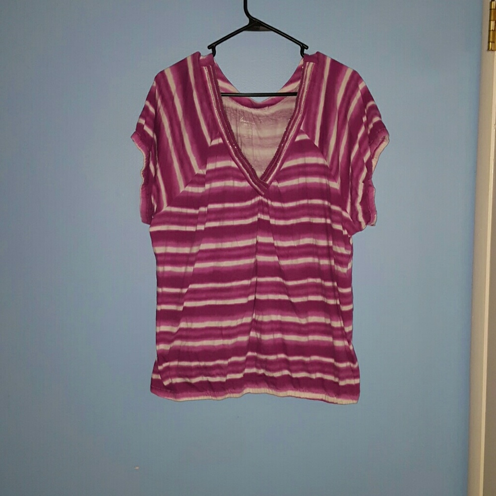 Fun & Flirty v-neck tee