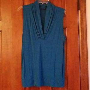 Carole Little Blue Tank Top