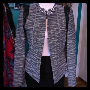 New Calvin Klein Black and White jacket