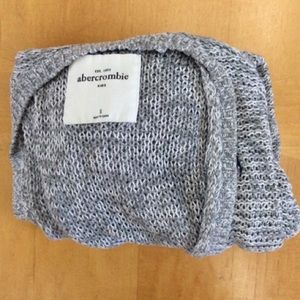 Gray and White Marl Cardigan