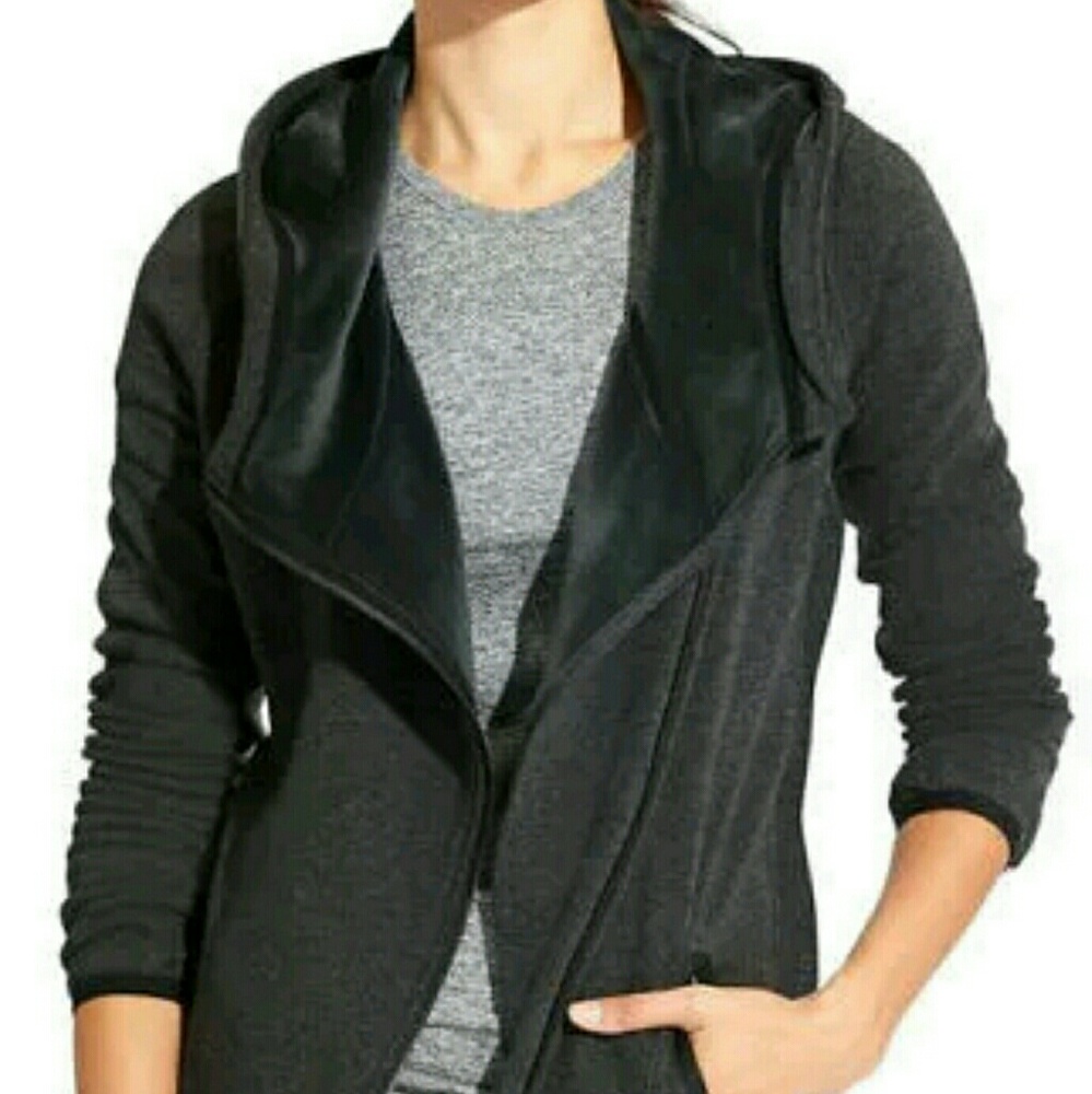 Athleta Cozy Karma Asym Hoodie