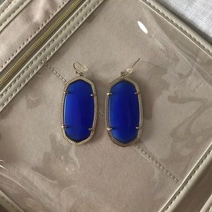 Royal Blue Kendra Scott Danielle earrings