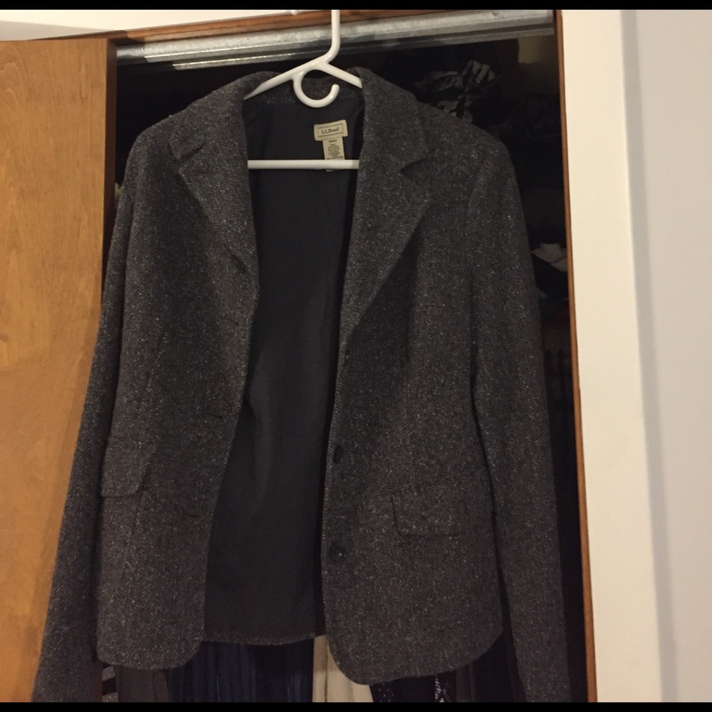 LL Bean women's wool blazer