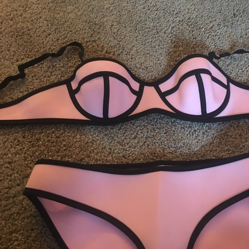 Pink bikini