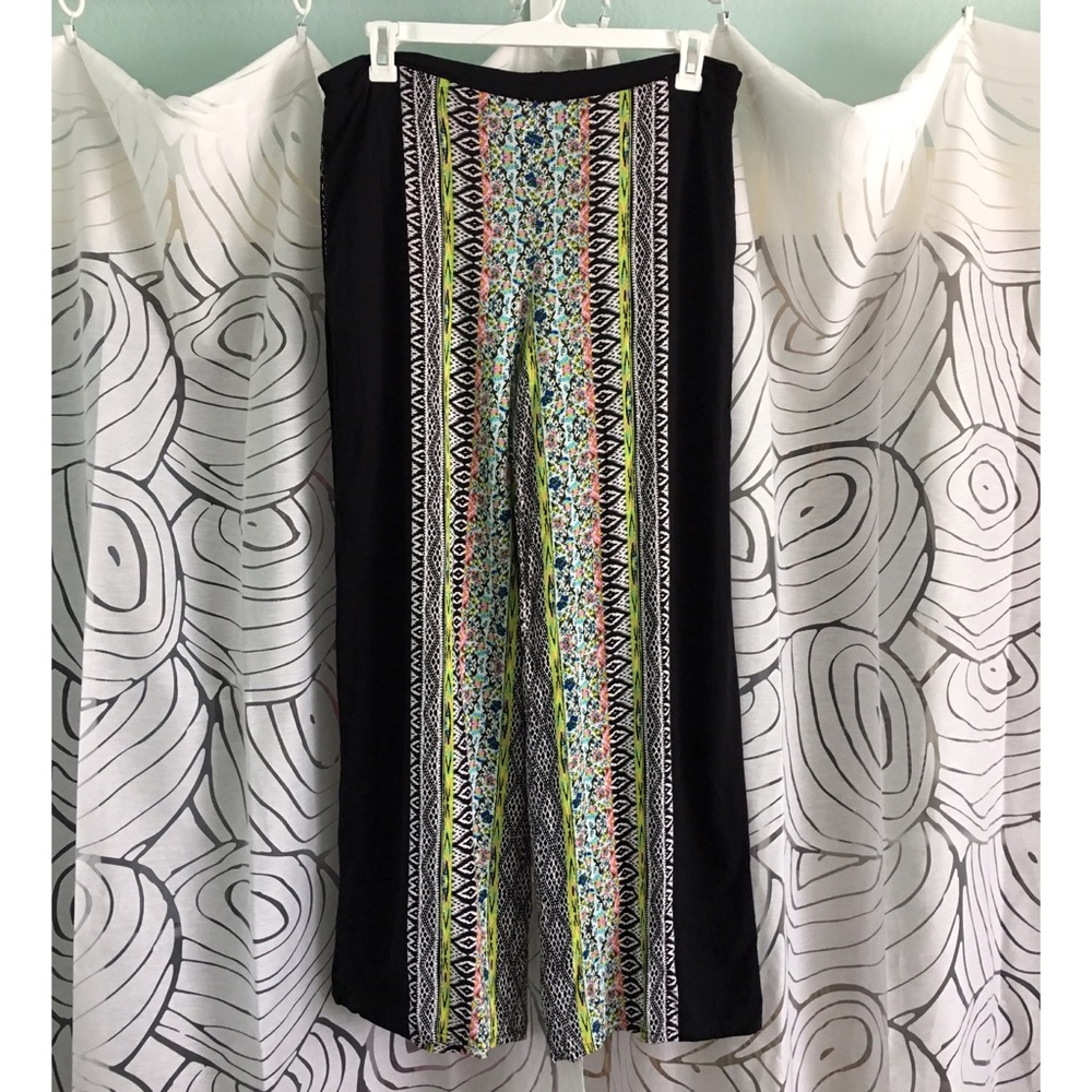 Bohemian Wide Leg Pants NWOT XL