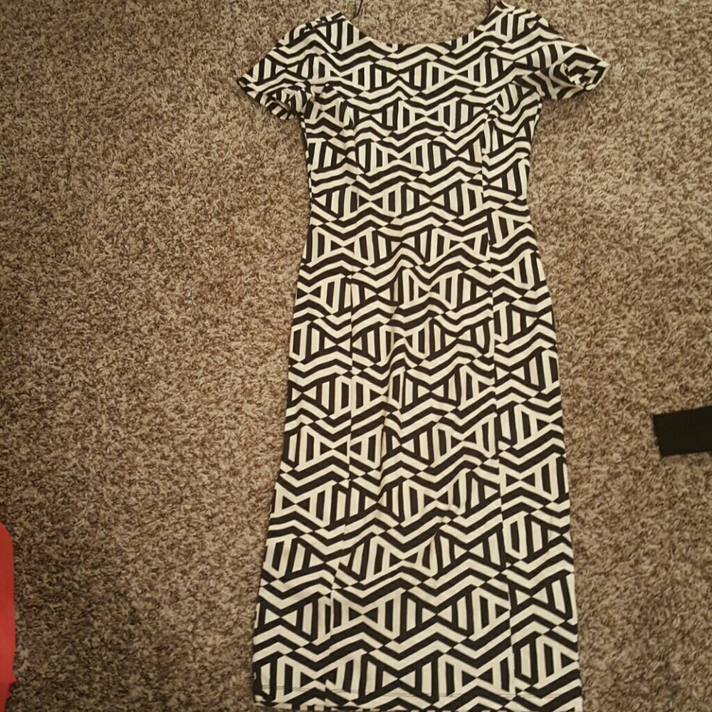 Zara pencil midi dress