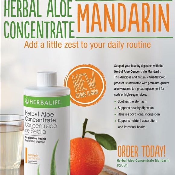 NEW Mandarin Flavored Concentrated Aloe - Picture 1 of 2