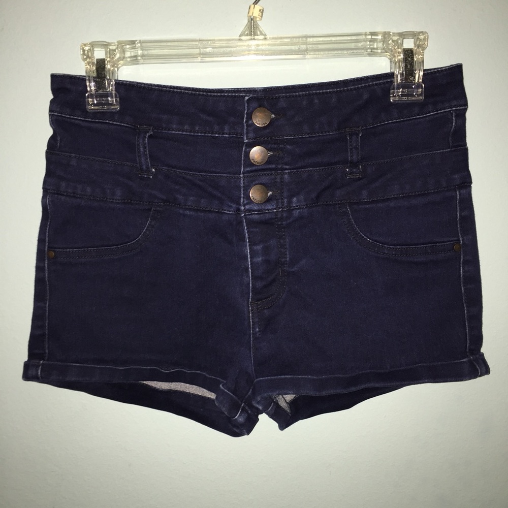 High waisted shorts