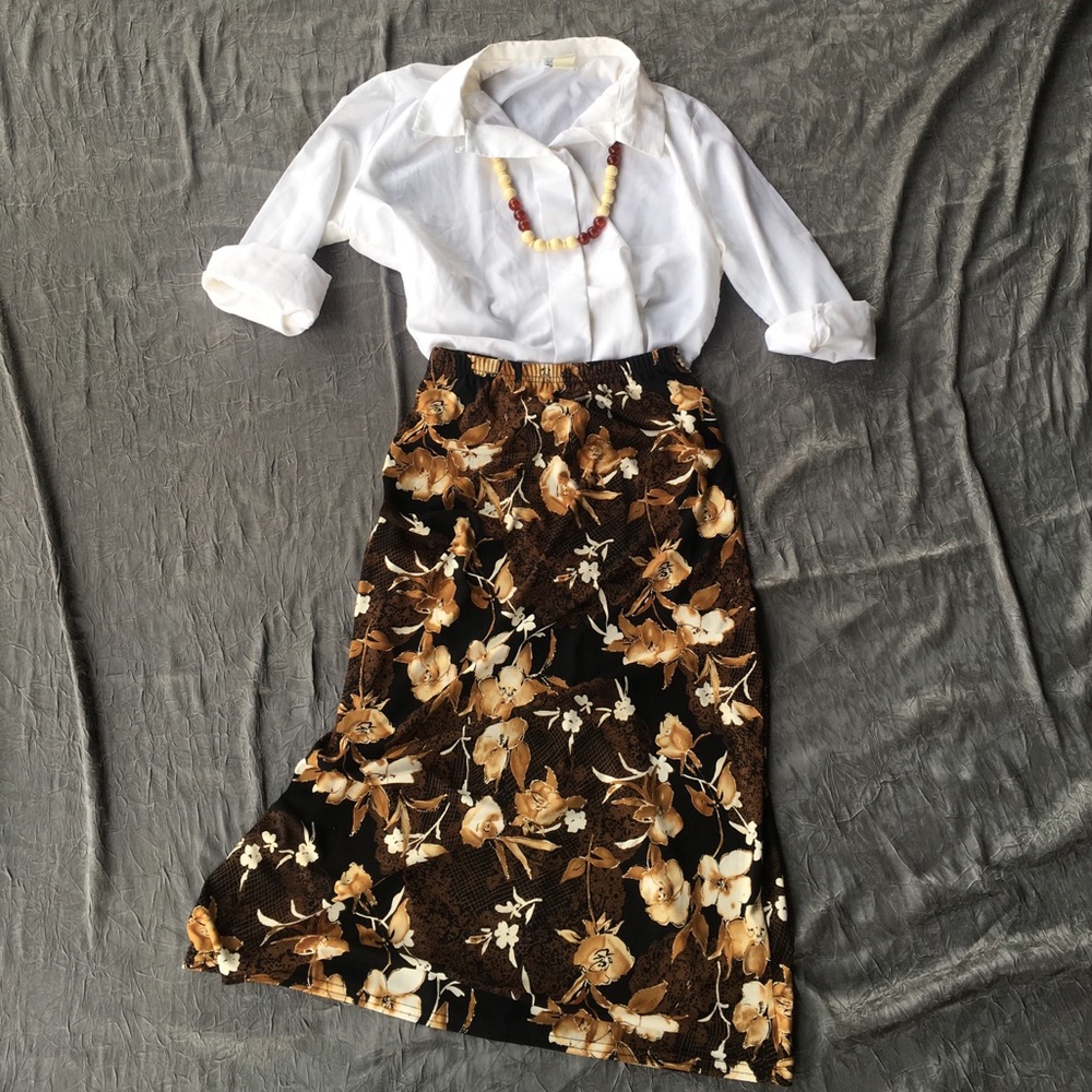90's Throwback Kathie Lee Skirt