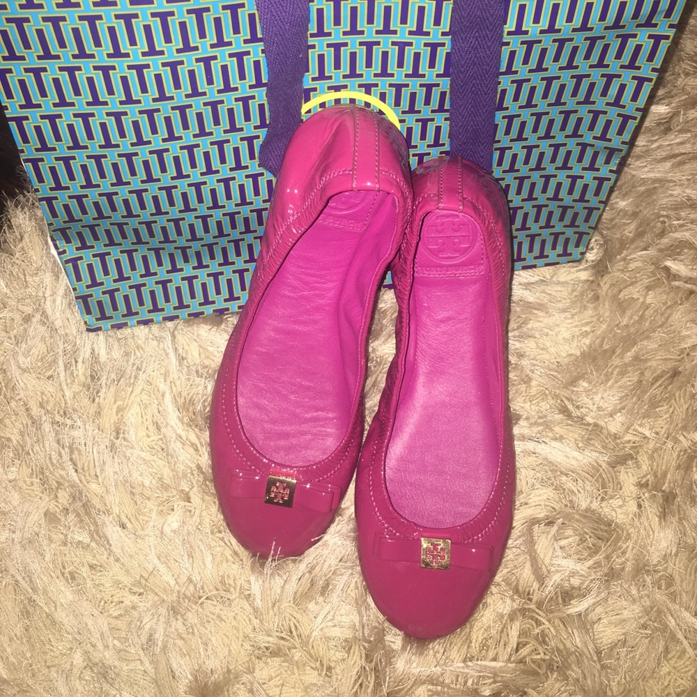 N•W•O•T 🎀 Tory Burch Classic pink flats