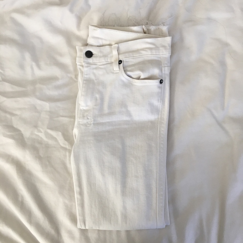 Ksubi White Ripped Denim Jeans size 27