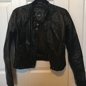 Leather jacket