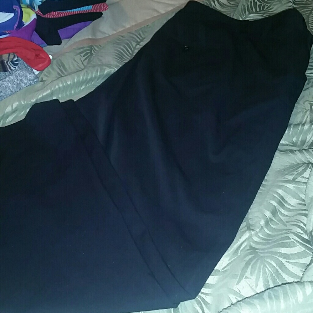 Black slacks