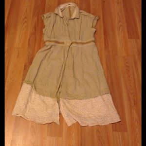 Tan Free People Dress