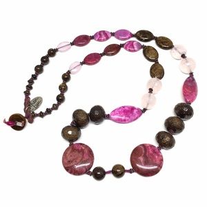 ❗️SALE ❗️Chan Luu 28" Quartz and Stone Necklace